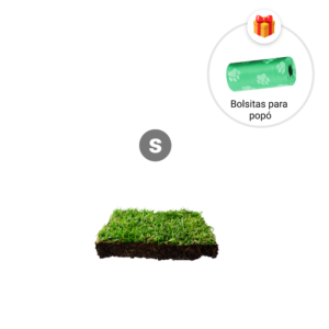 Repuesto,recambio de pasto natural para sanitarios de mascotas medidas medianas mas bolsitas para recoger popo de regalo